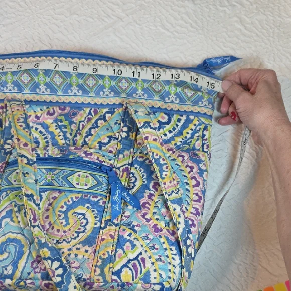 Vera Bradley Multicolor Paisley Tote - Picture 7 of 9